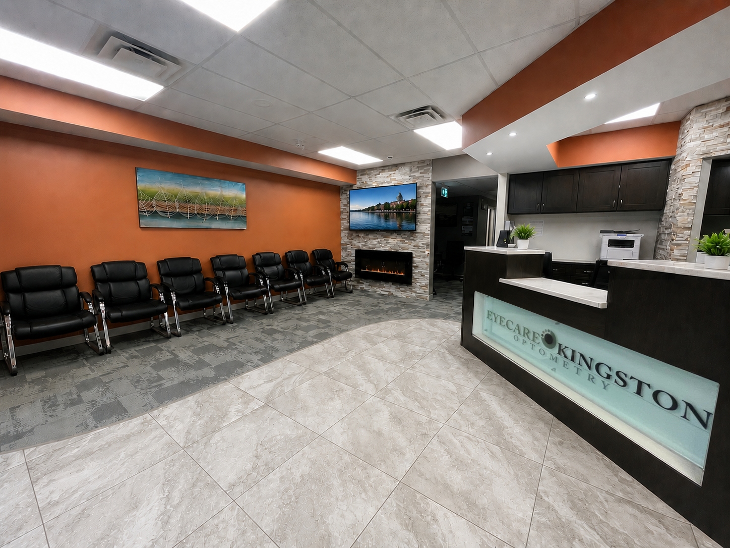 Modern optometry clinic in Kingston