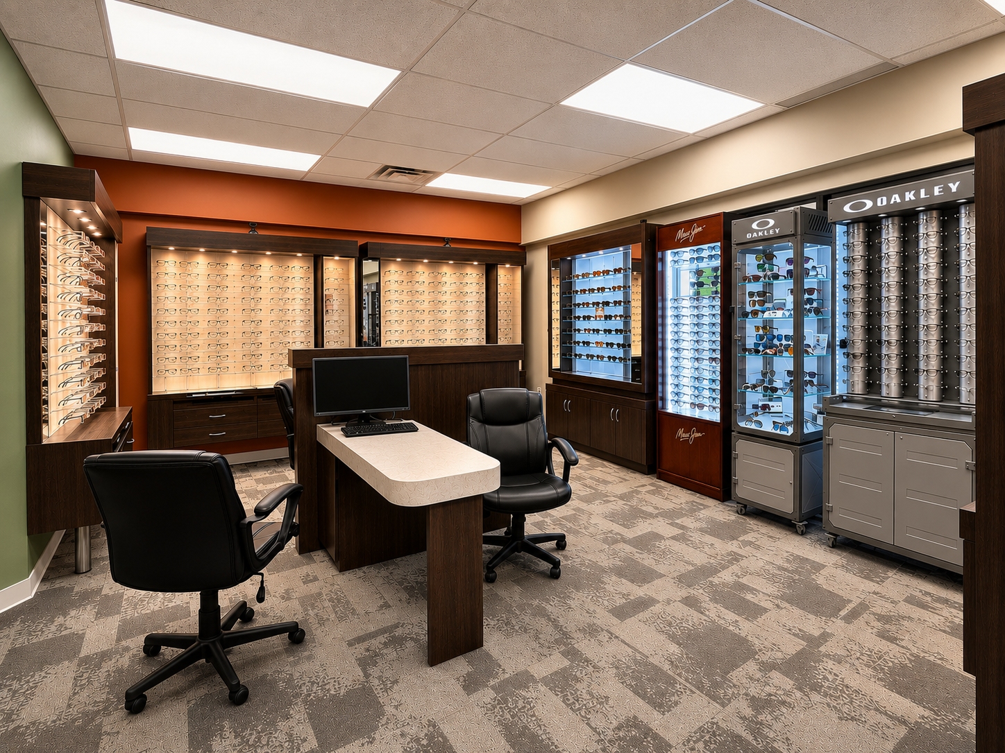 Designer eyewear at Eyecare Kingston